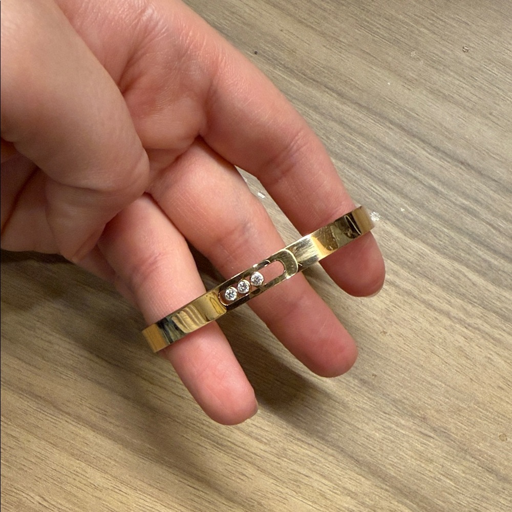 Messika Move Noa diamond bangle bracelet, 6mm